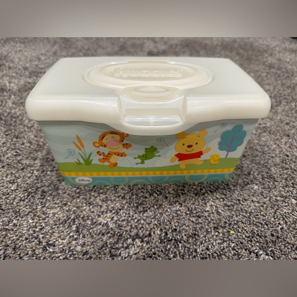 Huggies Baby Wipes Container with Winnie the Pooh Design